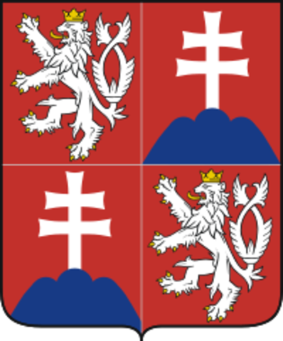 Tjeckoslovakien delas