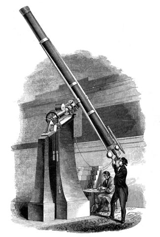 Johannes Kepler invents the telescope