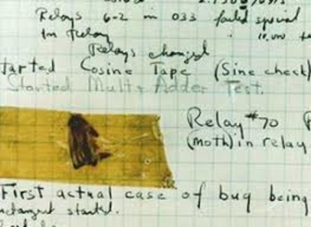 El primer “Bug”informático