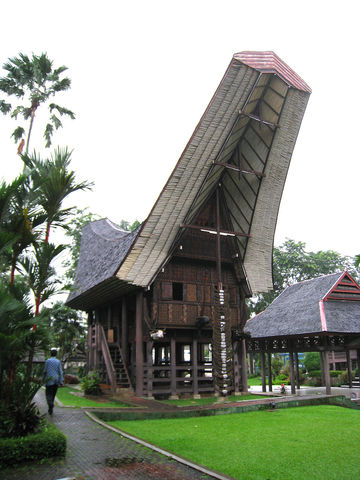 Toba Batak House and Tongkonan Houses