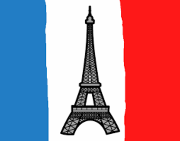 She travelled to Frace.