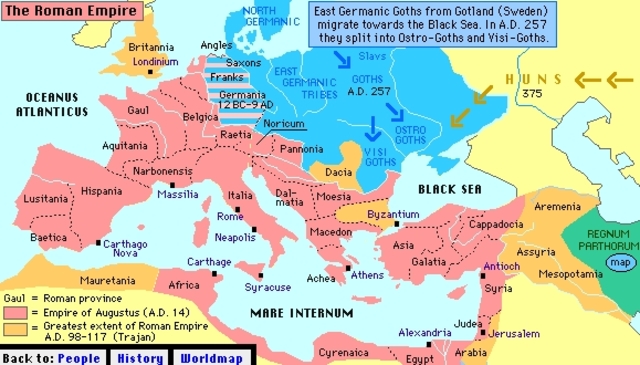 Augustus makes Judea a roman providence