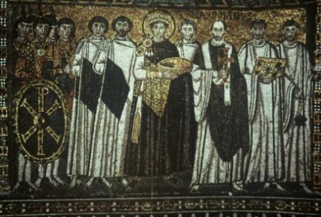 Constantine accepts Christianity