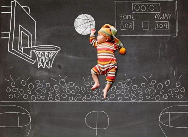 First time playing Basketball