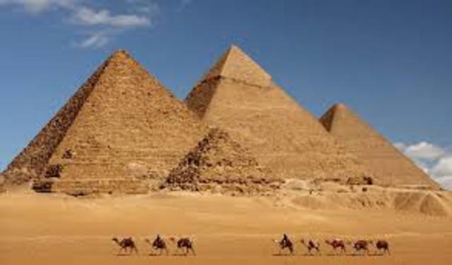 She went to Egypt on a trip