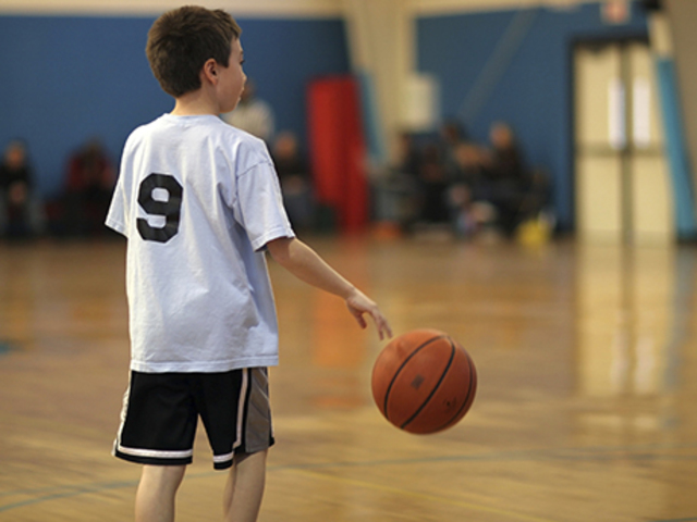 First Basketball game