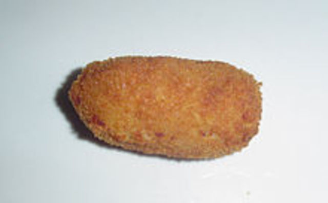 Definitivamente la croqueta esta seca