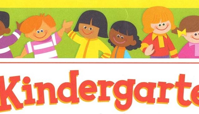 I started kindergarten