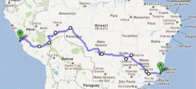 Collegamento tra Atlantico e Pacifico