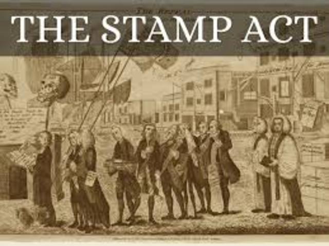 1765 the stamp act
