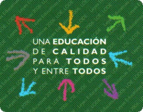 Una educación de calidad para todos y entre todos.