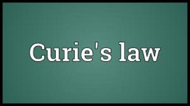 Curies Law