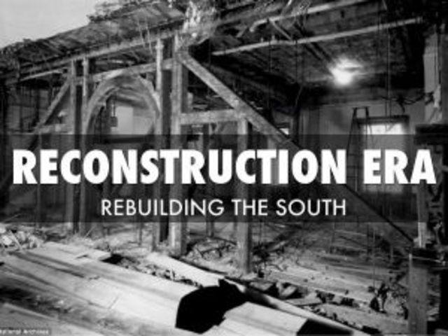 (B) Reconstruction started
