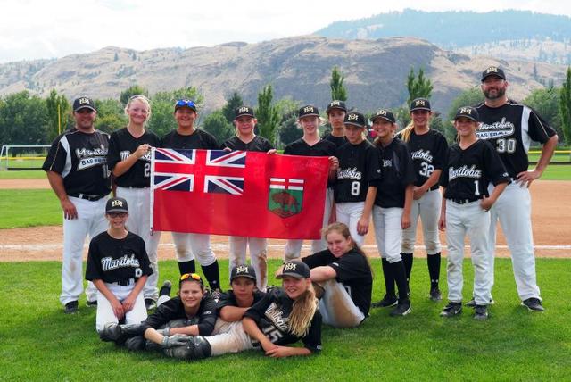 Went to Kamloops and represented Manitoba for baseball