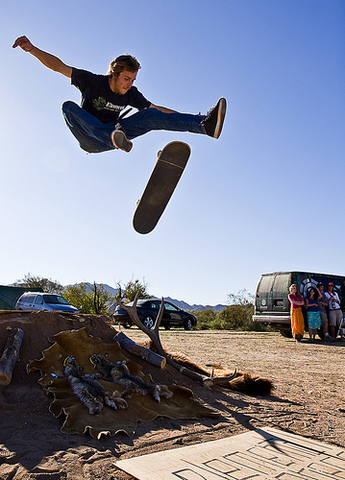 My first skate board