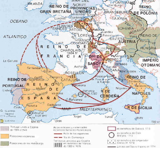 Tratados de Paz (Utrecht-Rastatt), 1713-15