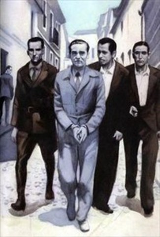 Lorca fue detenido en casa de los Rosales