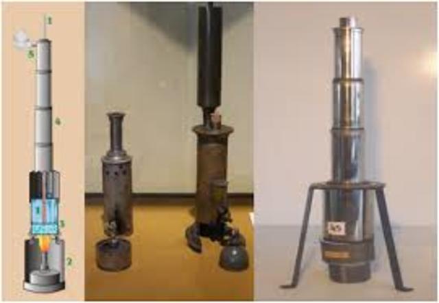 Invento del hipsómetro