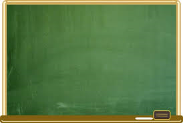 Pizarrón tradicional