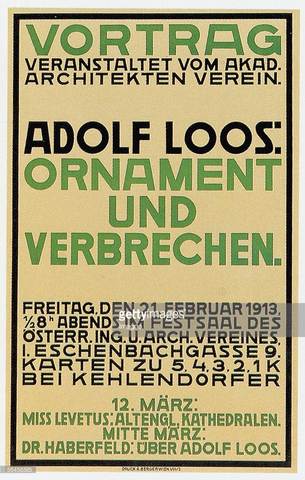 Ornament und Verbrechen