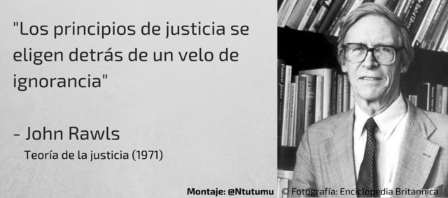 Publicación de "La teoría de la Justicia"  de John Rawls