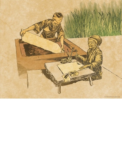 Invención del papel