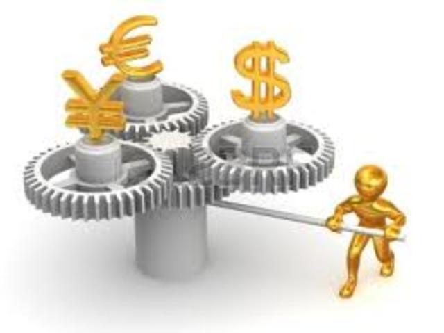 El periodo tras la II Guerra Mundial durante el cual los tipos de cambio se fijaron según el acuerdo de Bretton Woods