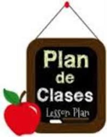Elaboración de plan de clases