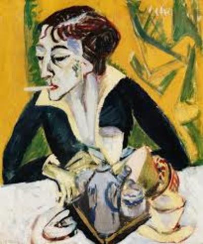 ERNA CON LA SIGARETTA