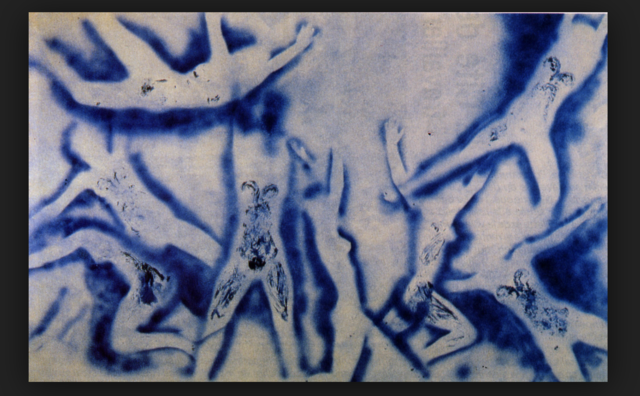 Color／Reproduction and Sexuality---artist: Yves Klein