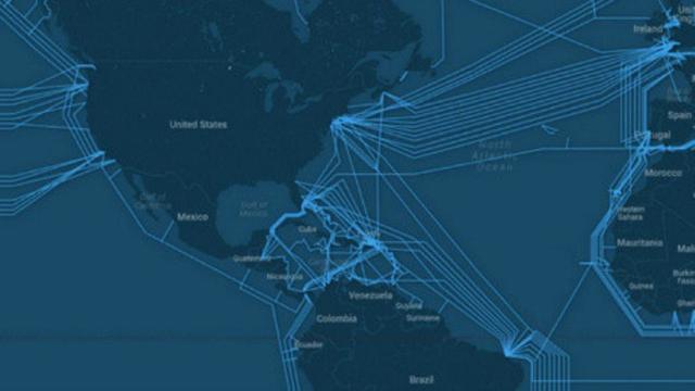 Infraestructuras transnacionales de cable y satélite