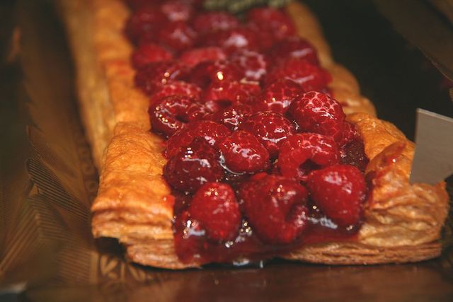 Pasteles con Hojaldre