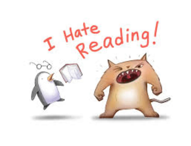 Fourth grade. Reading is lame