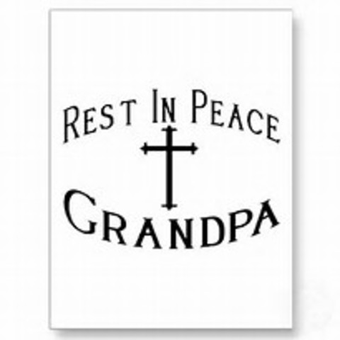 Grandpa passed away
