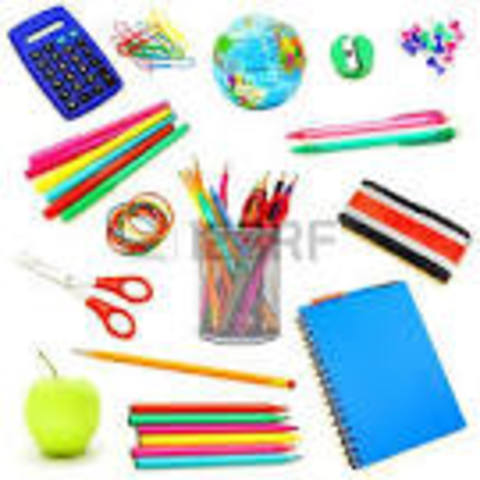 Reunir los materiales necesarios para el curso.