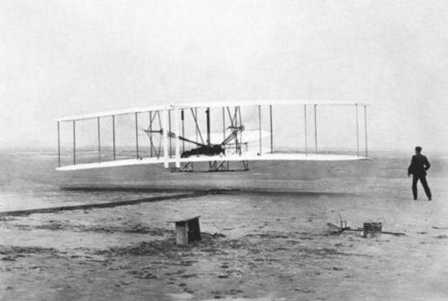 Primo volo su un aereo