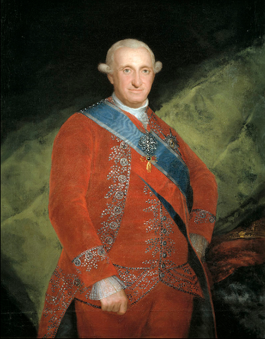 Carlos IV rei de España, 1788