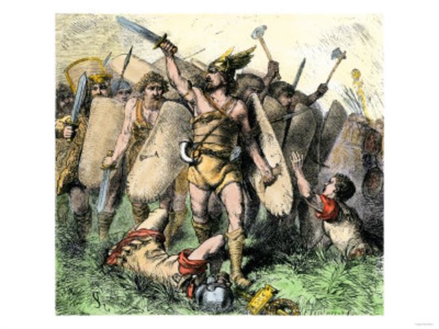 The Battle at Taginae