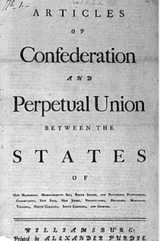 Articles of confederation