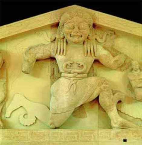 Frontó del Temple d' Artèmis