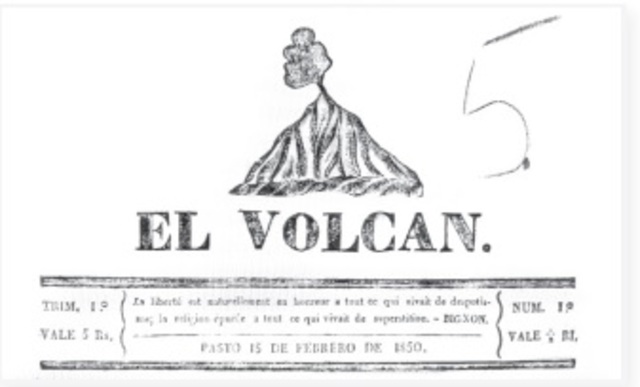Periódico "El volcán"