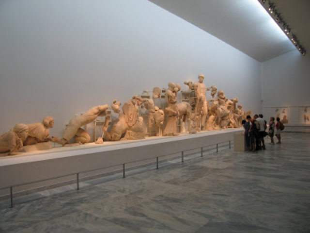 Carrera de carruatges entre Pélope y Enomao