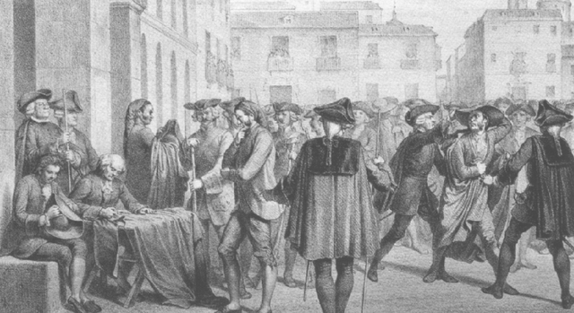Motín de Esquilache, 1766
