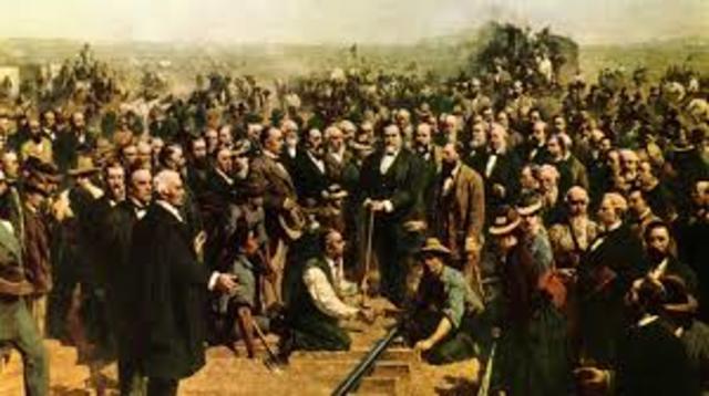 Transcontinental Railroad Completed