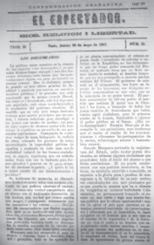 Periódico "El Espectador"