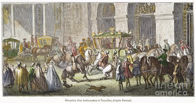 King and Queen leave Versailles