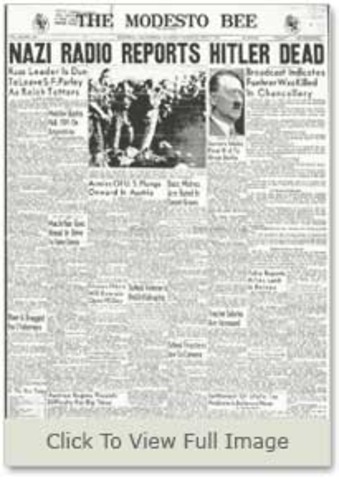 Hitler Commits Suicide