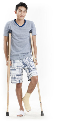 I broke my foot/ankle