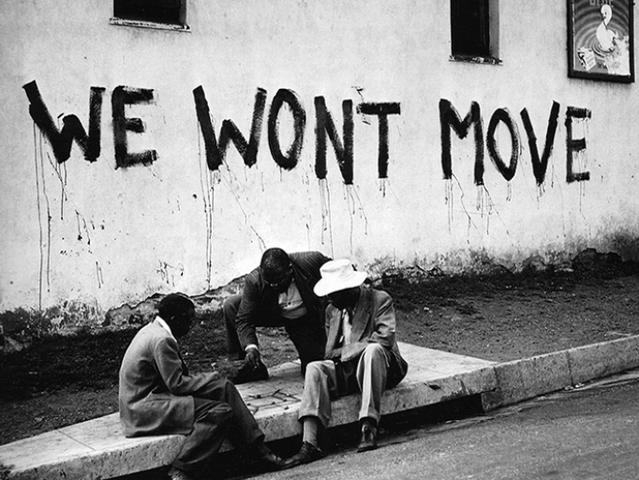 1954 Blacks Resettlement Act