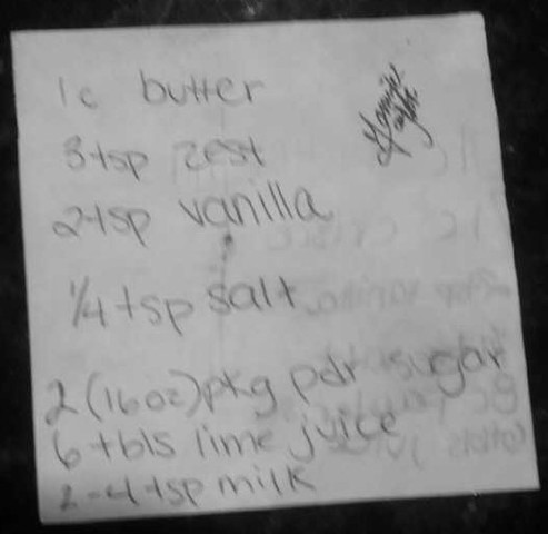 Writing my own recipes